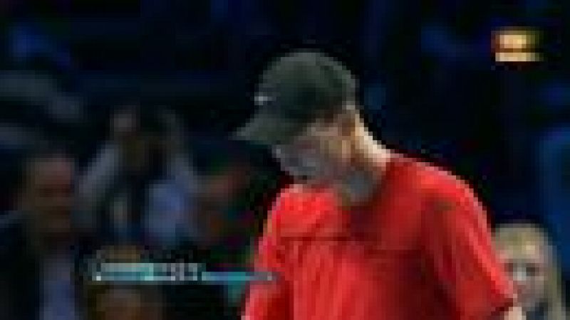 El serbio, sustituto de Andy Murray en la Copa Masters, había puesto contra las cuerdas al checo Tomas Berdych, pero un resbalón en el último punto del 'tie break' frustró sus esperanzas