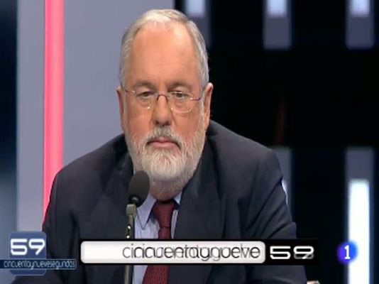 59 segundos - Arias Cañete responde el test de 59