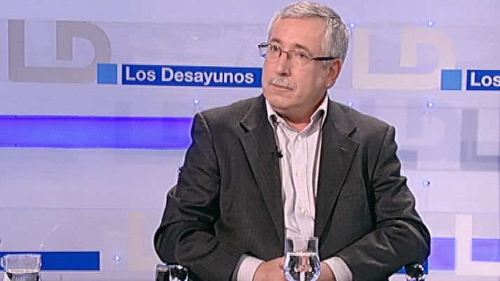 Telediario 1 - Rechazo de los sindicatos
