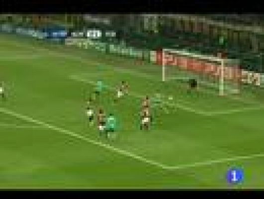 Telediario 1 - El Barcelona se crece en Milán