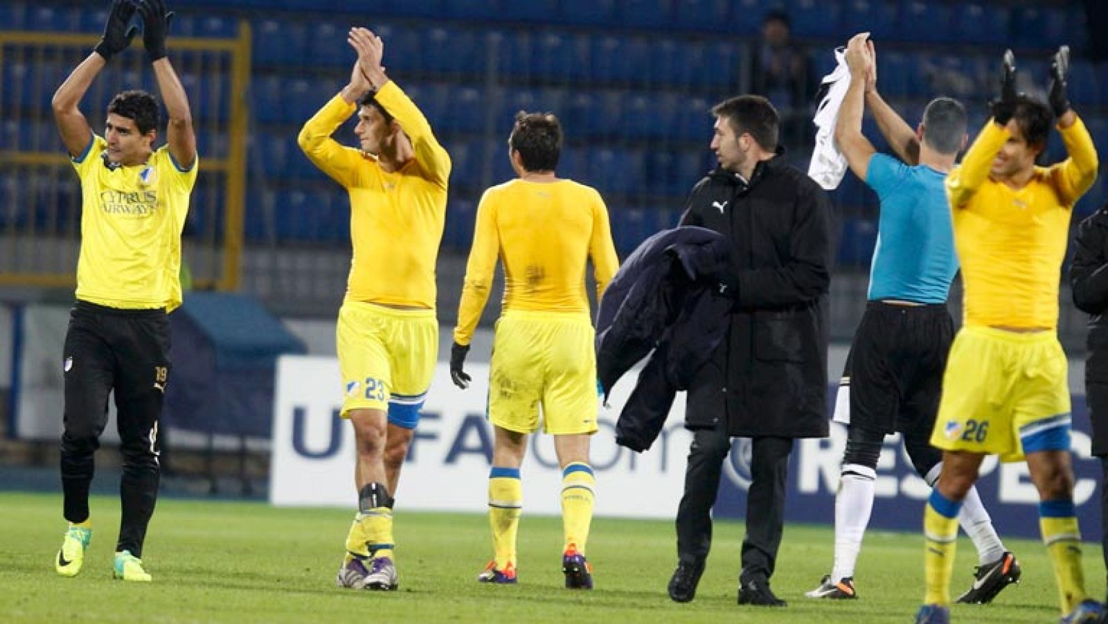 El Apoel de Nicosia se ha convertido en la revelación de la presente Champions League. El modesto equipo chipriota está en octavos
