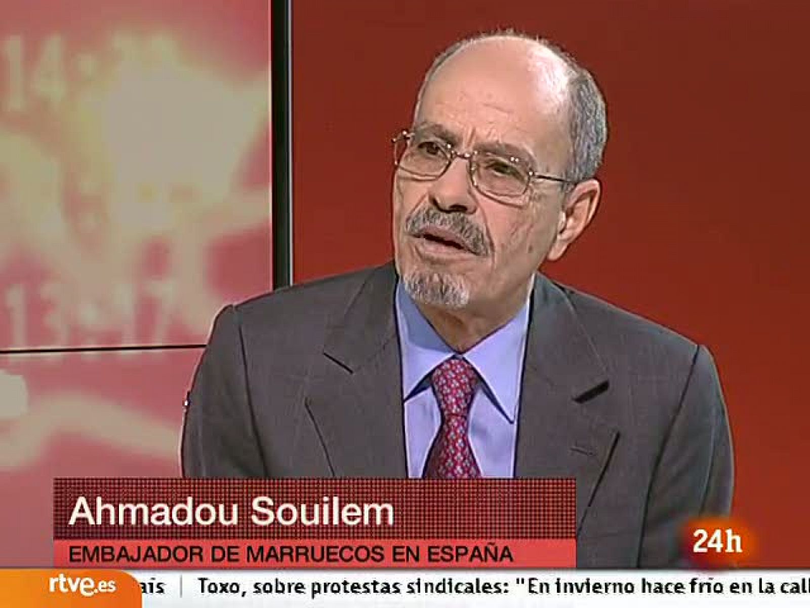 La tarde en 24h: Entrevista en La tarde en 24 Horas al embajador de Marruecos en España | RTVE Play