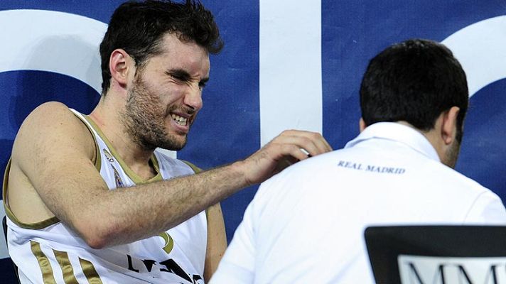 Telediario 1 - Rudy, lesionado ante el Charleroi