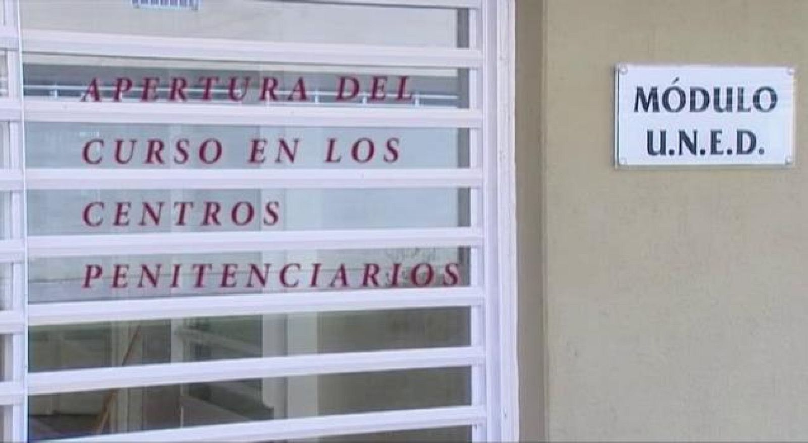 curso en los Centros Penitenciarios.