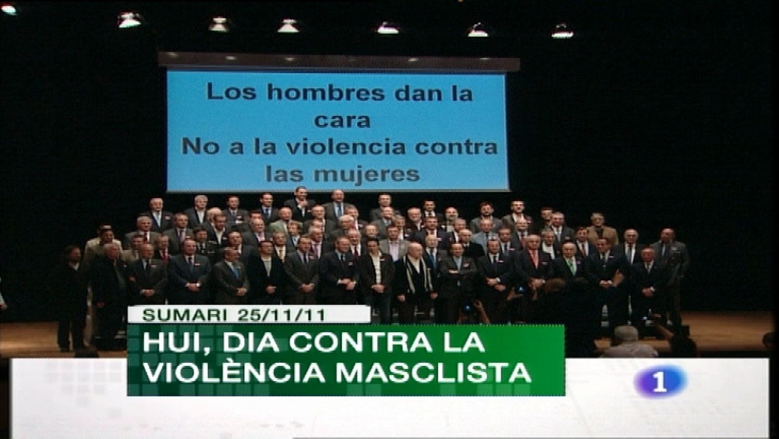 L'informatiu - Comunitat Valenciana: La Comunidad Valenciana en 2' - 25/11/11 | RTVE Play