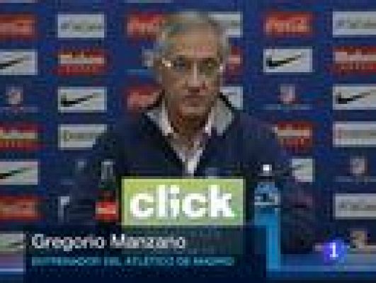 Telediario 1 - Falcao no estará ante el Real Madrid