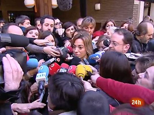  - Chacón espera un congreso "muy democrático" y López se descarta como candidato