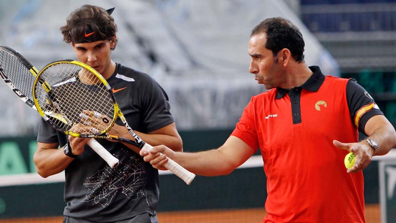 Nadal ya calienta motores en Sevilla | Ver