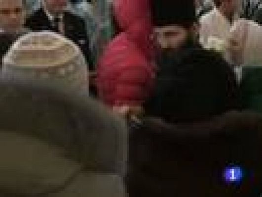 Telediario 1 - El cinturón de la Virgen María