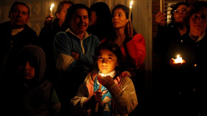 Telediario 1 - Asesinatos de las Farc