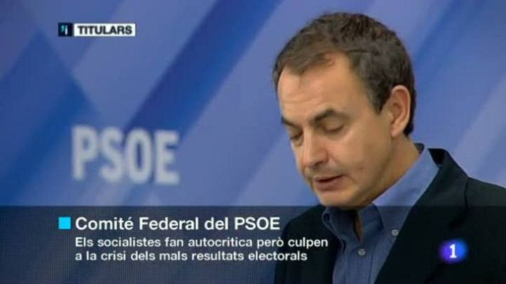 L'Informatiu - L'informatiu cap de setmana - 26/11/2011