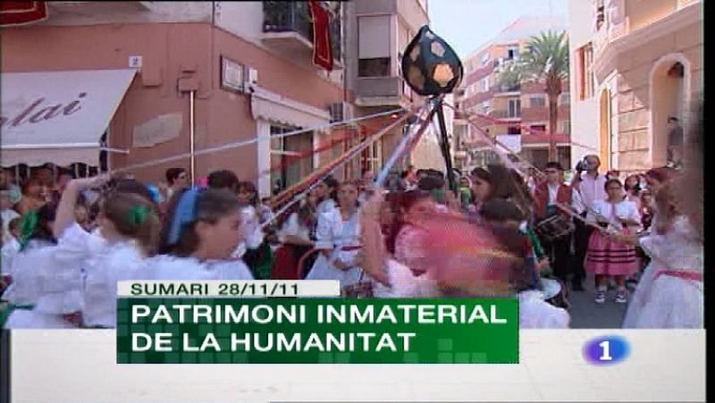  La Comunidad Valenciana en 2' - 28/11/11 - Ver ahora