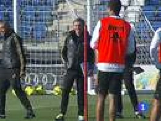 Telediario 1 - El Madrid, cauto con su liderazgo