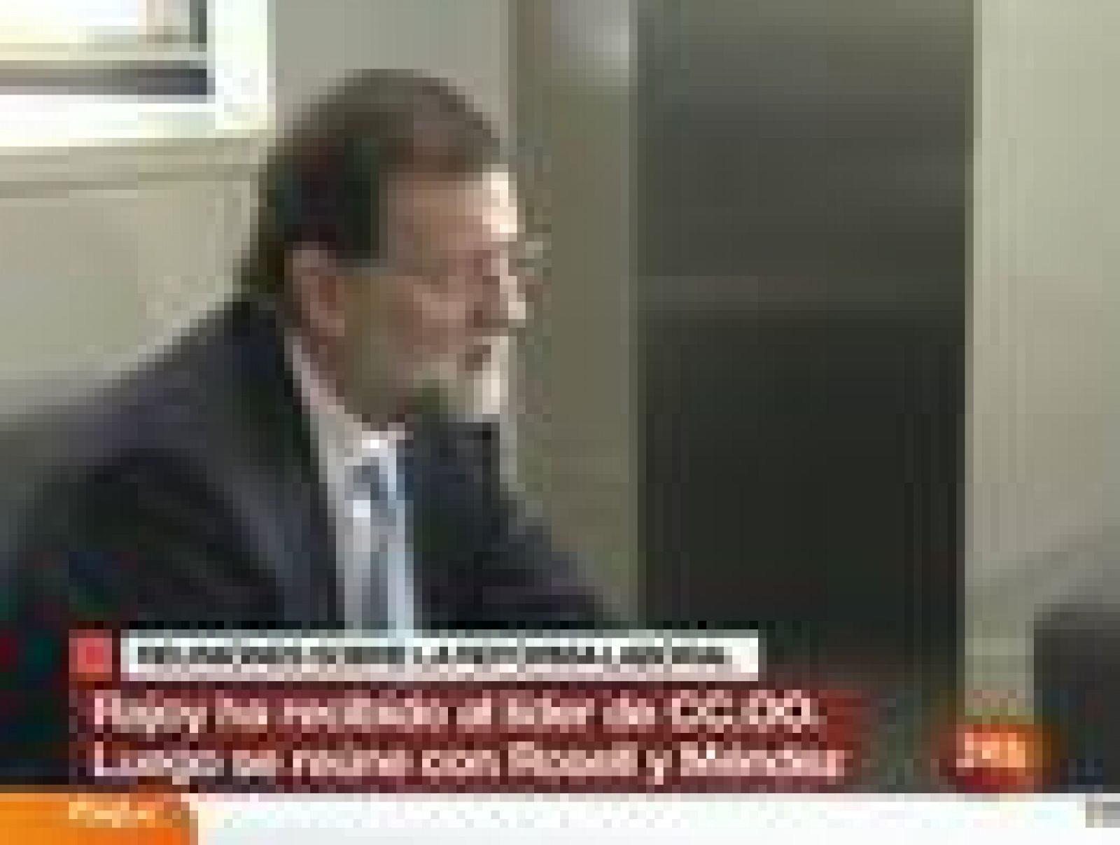 Informativo 24h: Rajoy se reúne con Toxo  | RTVE Play