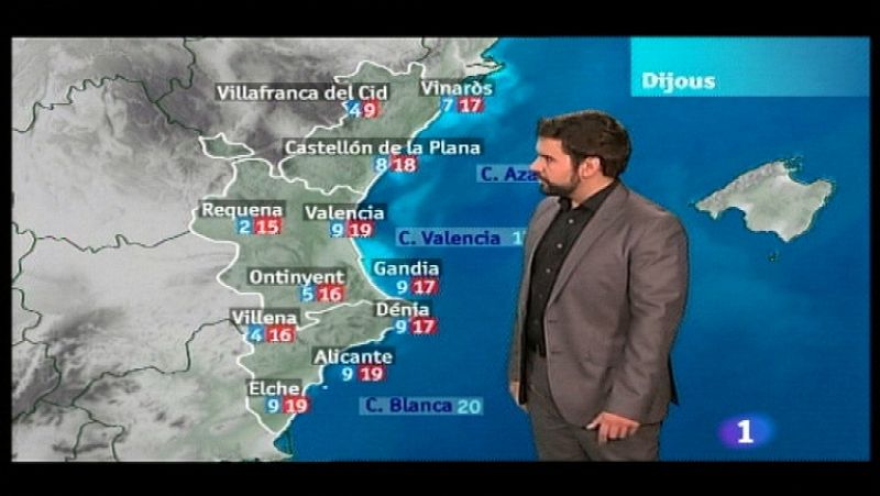  El tiempo en la Comunidad Valenciana - 30/11/11 - Ver ahora