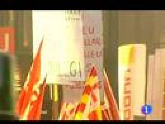 Telediario 1 - El Gobierno catalán ha presentado más recortes