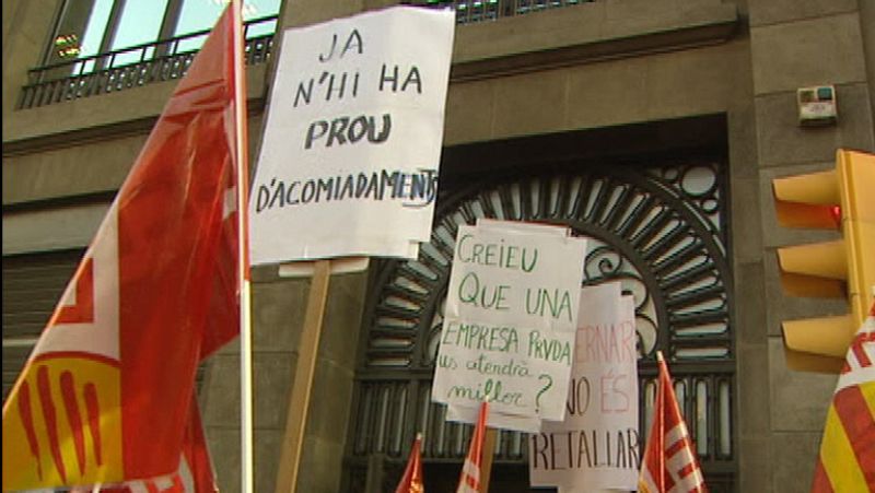 El Gobierno catalán ha presentado más recortes