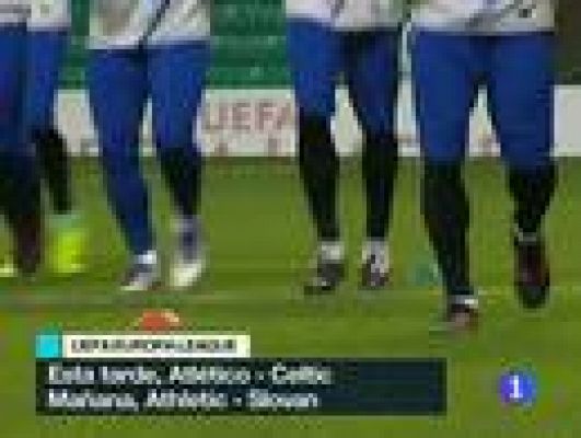 Telediario 1 - El Atlético, a asegurar Europa