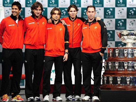 Telediario 1 - España, favorita en la Copa Davis
