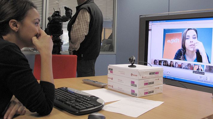 Videoquedadas en RTVE.es - Chenoa, en la 'quedada' de RTVE.es