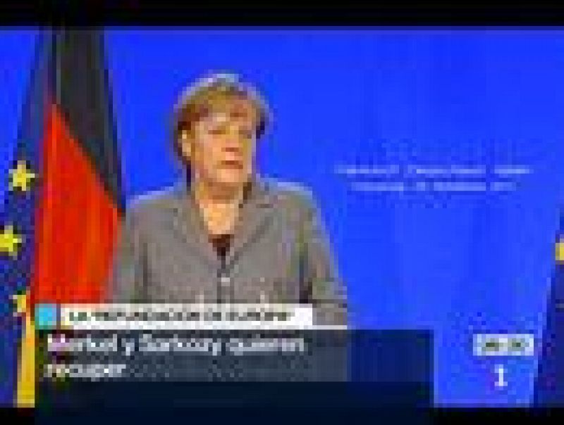  Merkel y Sarkozy se reunirán el lunes en París para hablar de sus planes para el futuro de la Unión Europea. Sus propuestas las presentarán a sus socios europeos en la próxima Cumbre del dia 9 en Bruselas.