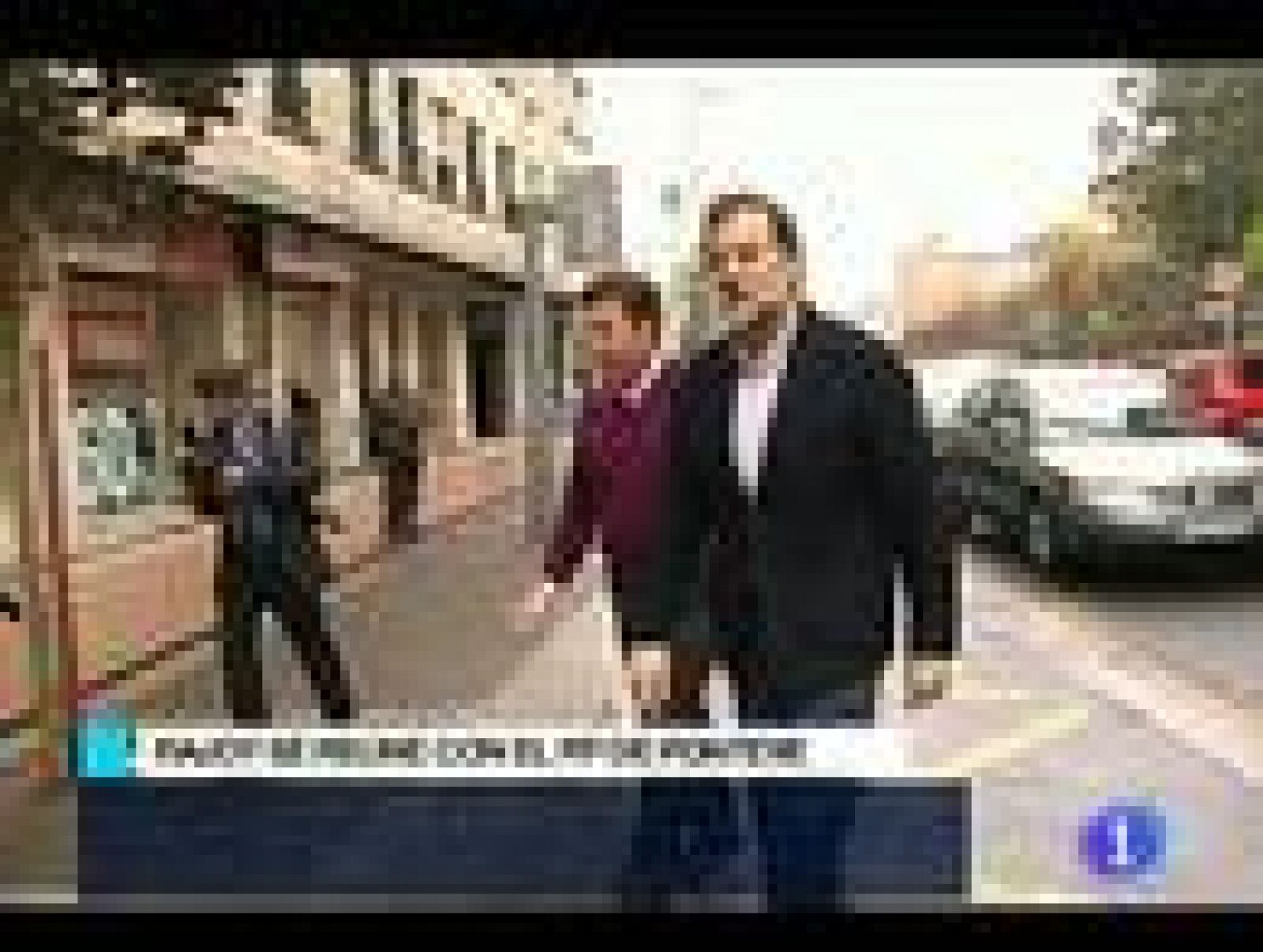 Visita de Mariano Rajoy a la sede del Partido Popular en Pontevedra