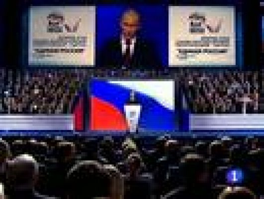 Telediario 1 - Elecciones Parlamentarias en Rusia