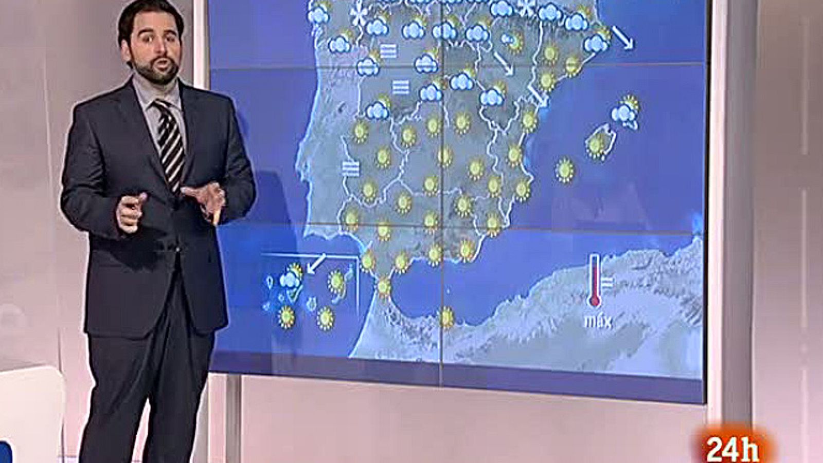 Lluvia en la mitad norte peninsular - El tiempo | Ver