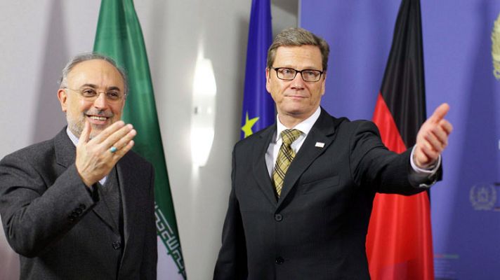 Telediario 1 - Hamid Karzai pide apoyo