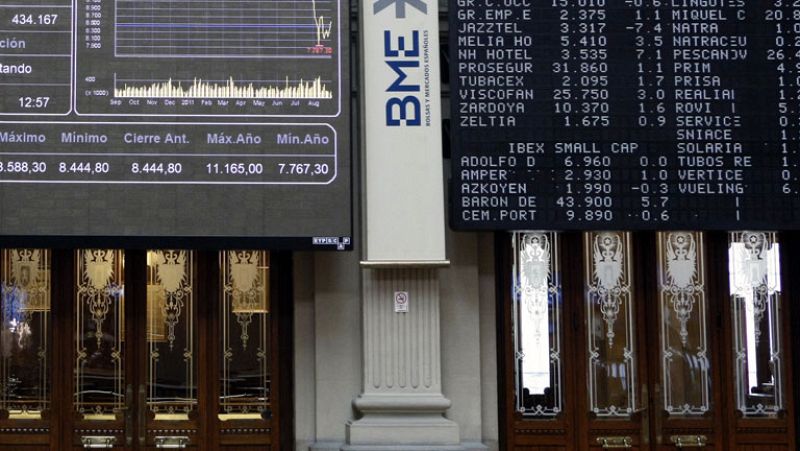 Las Bolsas europeas confían en la solucion de la crisis de deuda y suben más del 1% 