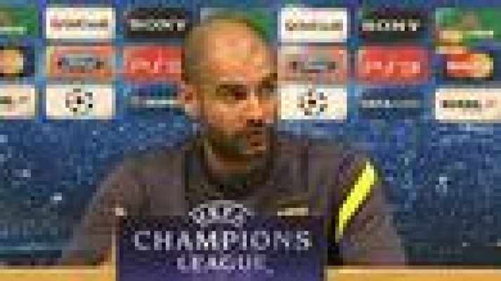 Champions League - Pep: "¿Clásico? Importa el euro"