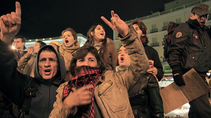 Telediario 1 - Desalojado el Hotel Madrid