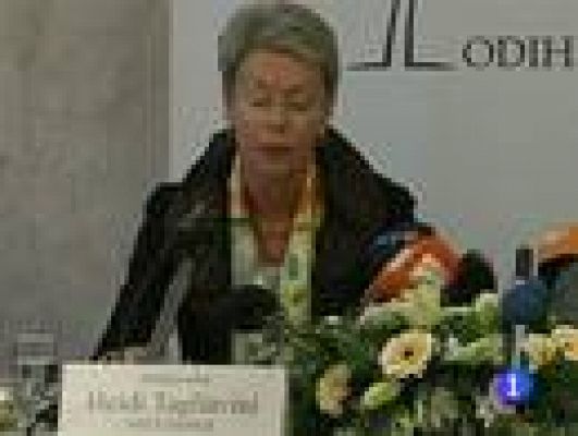 Telediario 1 - Fraude electoral  en Rusia