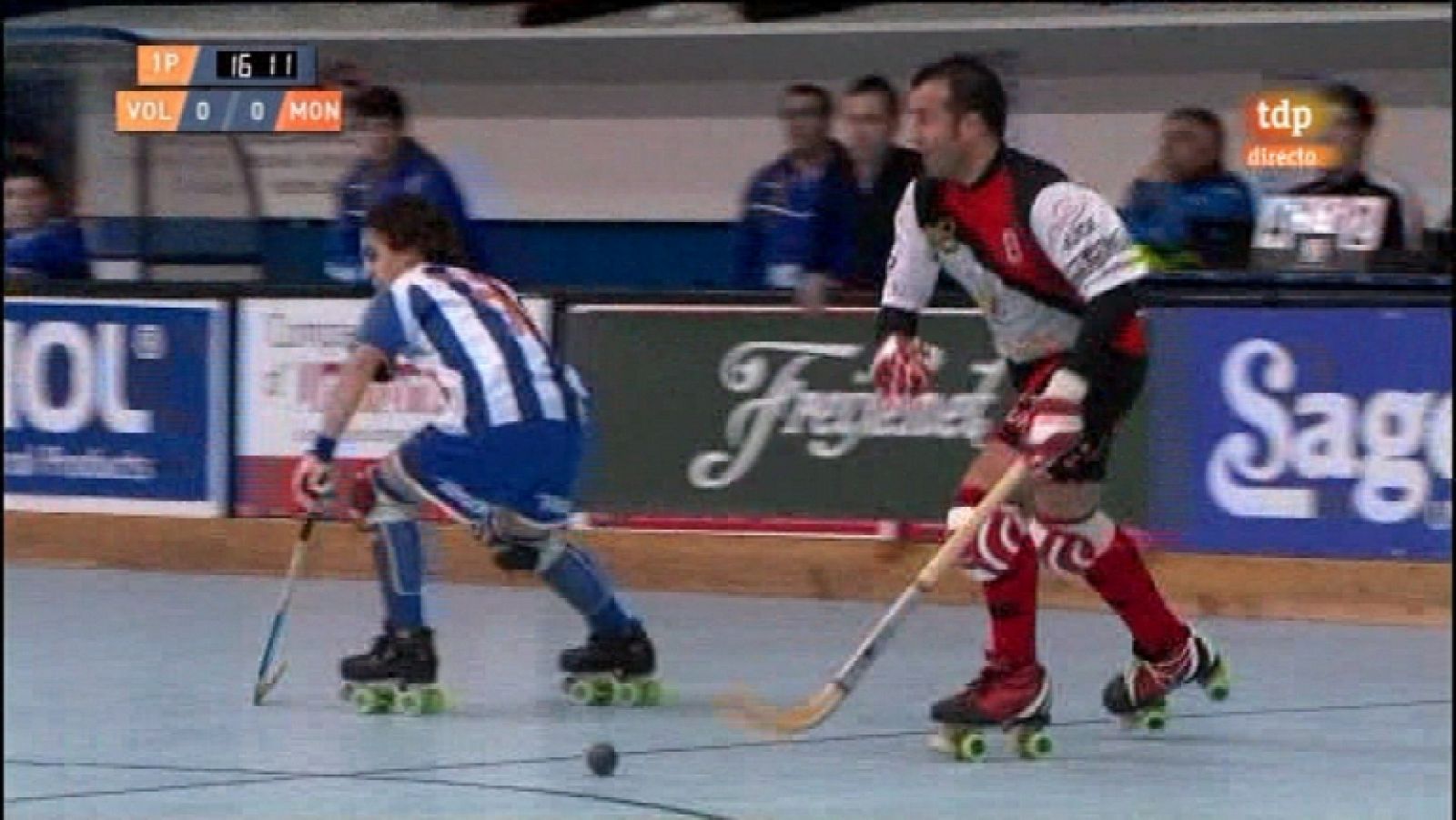 Hockey sobre patines - Liga española. 8ª jornada: CP Voltregá-CP Monjos - 05/12/11