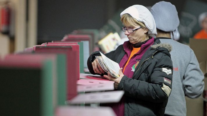 Telediario 1 - Menos contrataciones por navidad