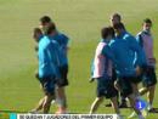 Telediario 1 - Mourinho reserva titulares para el 'Clásico'