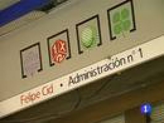 Telediario 1 - Cobrará un décimo 5 años después