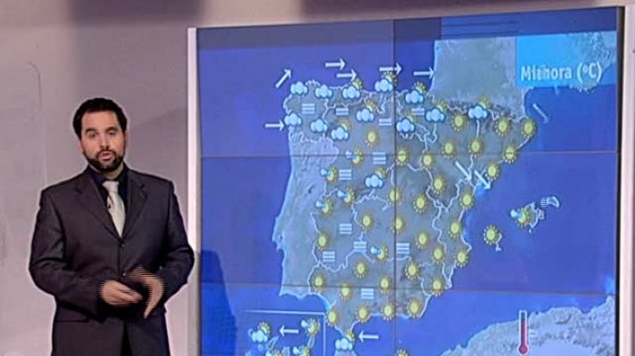 El tiempo - Temperaturas sin cambios y lluvias