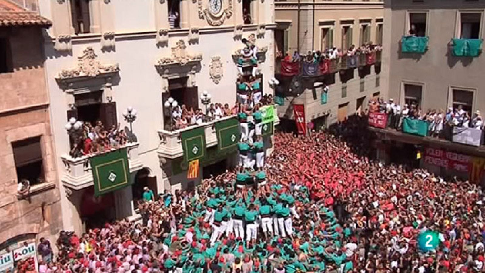 Verd sobre blau - Especial sobre el món dels castellers