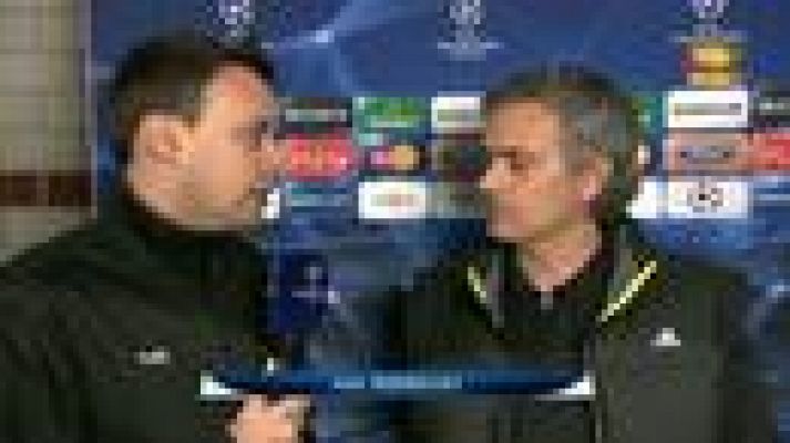 Champions League - Mourinho: "Llegamos bien al 'clásico'"