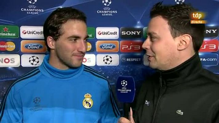 Desafío Champions - Higuaín: "El 'míster' decide si juego"