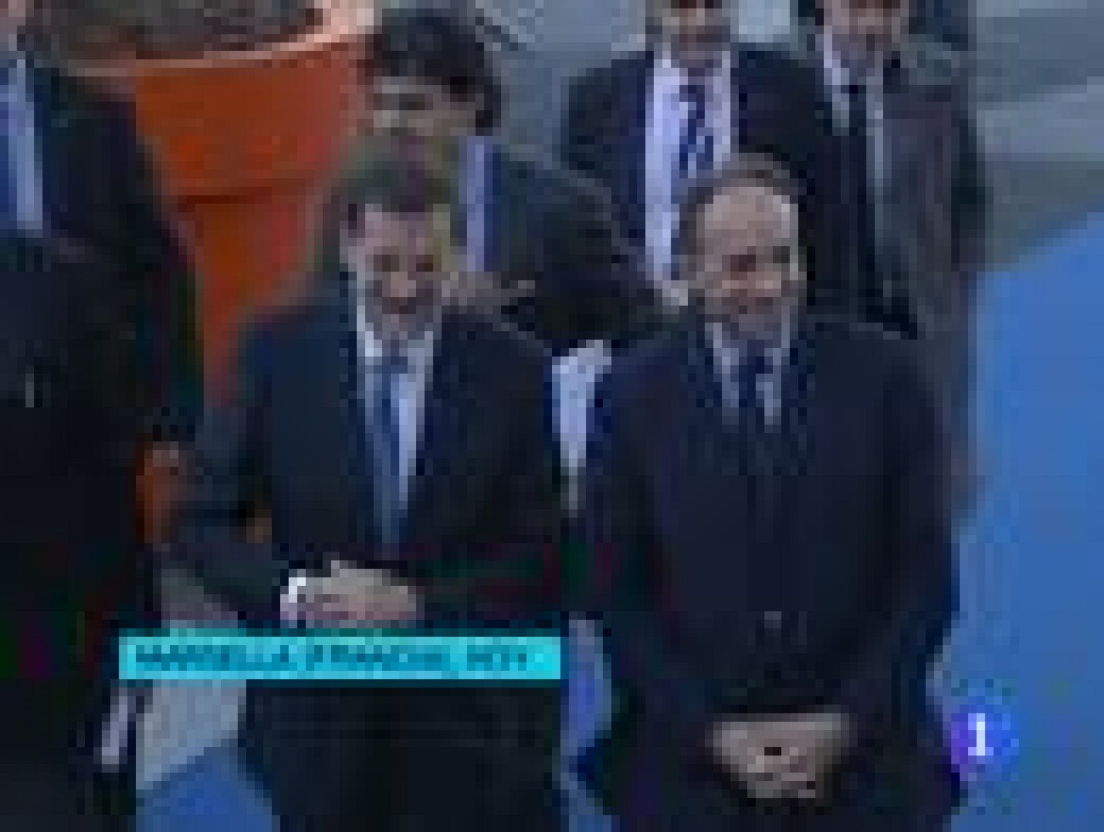 Telediario 1: Rajoy, con los líderes europeos | RTVE Play