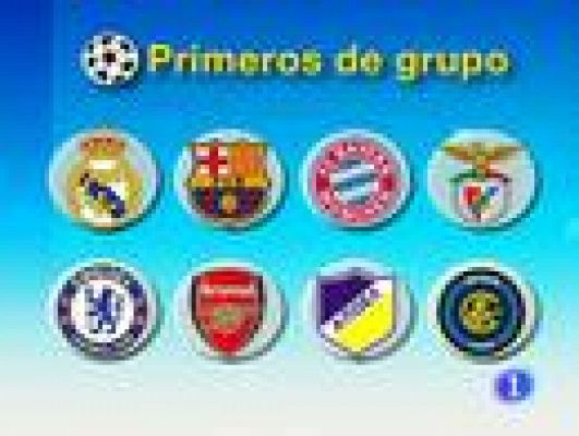 Telediario 1 - Cruces fáciles para Barça y Madrid