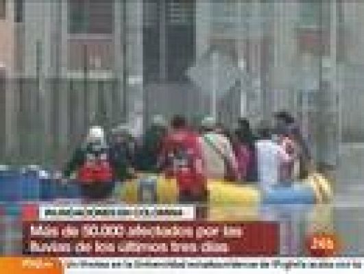 Informativo 24h - Dos mil personas afectadas por las inundaciones en Bogotá