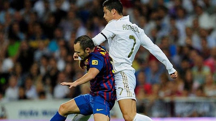 Telediario 1 - 'Clásicos' con goles en los partidos de Mou contra Pep