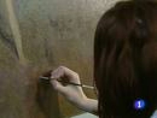 Telediario 1 - Restauración en el Prado