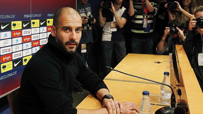 Rueda de prensa de Guardiola