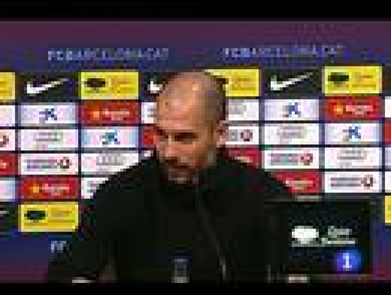 Guardiola: "Debemos hacer un partido perfecto"