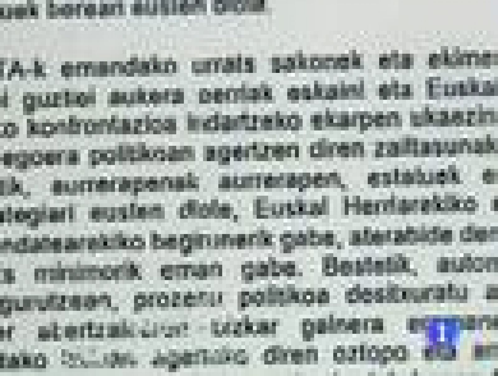 Telediario 1: Carta de los presos de eta | RTVE Play