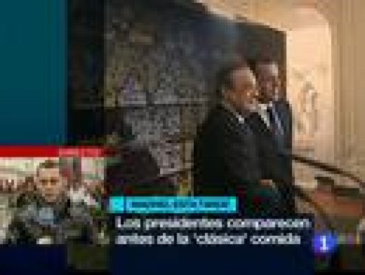  - Cordialidad entre Florentino y Rosell